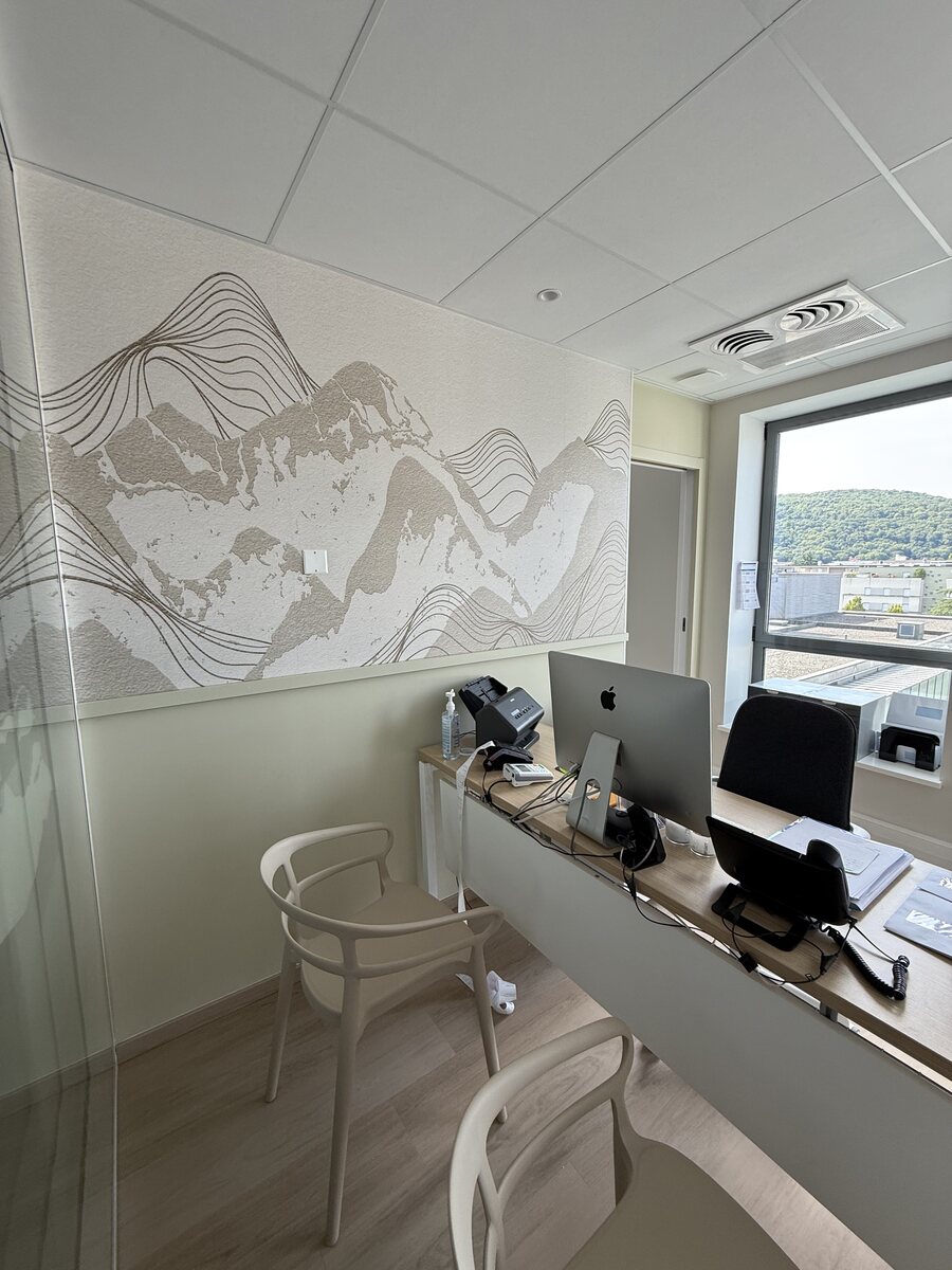 Référence chantier : bureau professionnel rénové